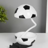 Ночник - подставка под телефон «Футбольный мяч», 4хLED, 3 Вт, 5V, USB, АКБ, 2 режима, 9.5×12.5×10 см