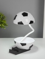 Ночник - подставка под телефон «Футбольный мяч», 4хLED, 3 Вт, 5V, USB, АКБ, 2 режима, 9.5×12.5×10 см