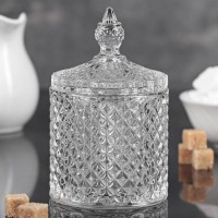 Сахарница Доляна «Царская», 280 мл, 8,5×8,5×14 см