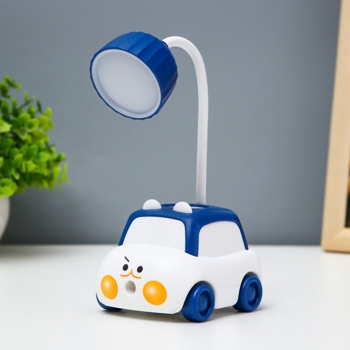 Настольная лампа "Машинка" LED 2Вт USB АКБ МИКС 10х8х22,5 см RISALUX