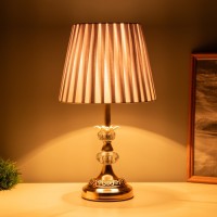 Настольная лампа 16884/1 Е27 40Вт золото 22х22х35 см RISALUX