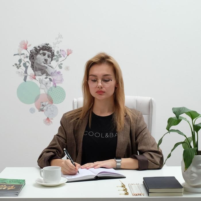 Наклейка виниловая «Давид», интерьерная, 50 х 70 см