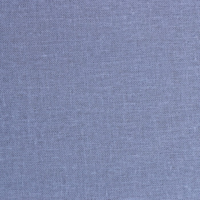 Простыня на резинке Этель 180*200*25, цв.голубой, 100% хлопок, поплин 125г/м2