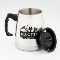 Термокружка, 500 мл, Camping "Мастер на все руки", сохраняет тепло 2 ч, 13 х 3.5 см