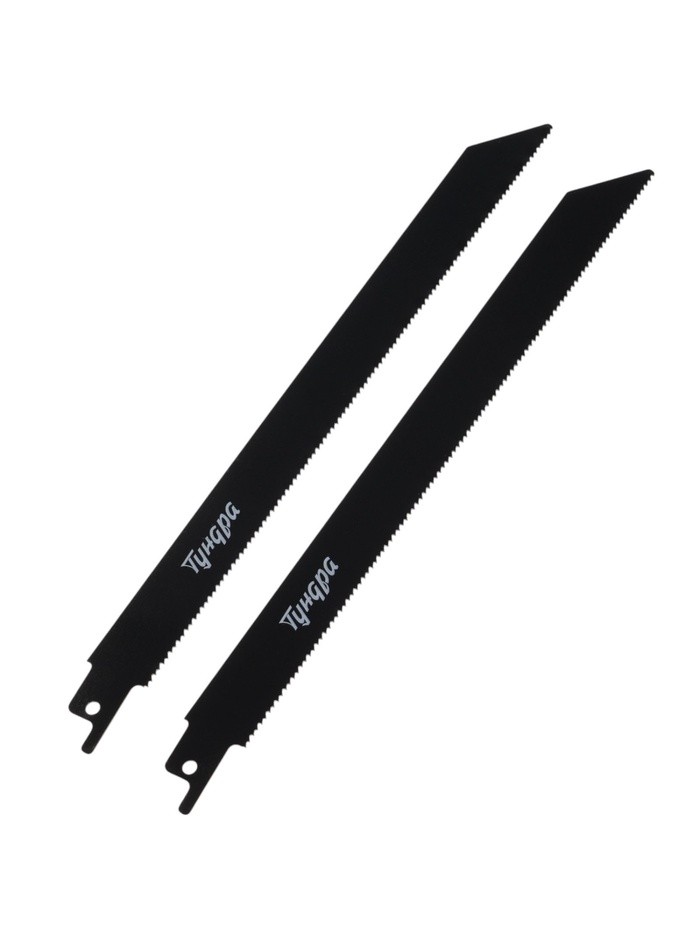 Полотна по металлу для сабельной пилы ТУНДРА, Bimetal, 200/227×1.4 мм, 2 шт.