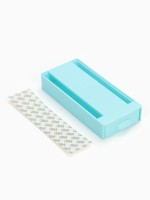 Ящик для хранения, скрытый потайной под стол, 20×9×4 см, голубой