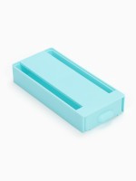 Ящик для хранения, скрытый потайной под стол, 20×9×4 см, голубой