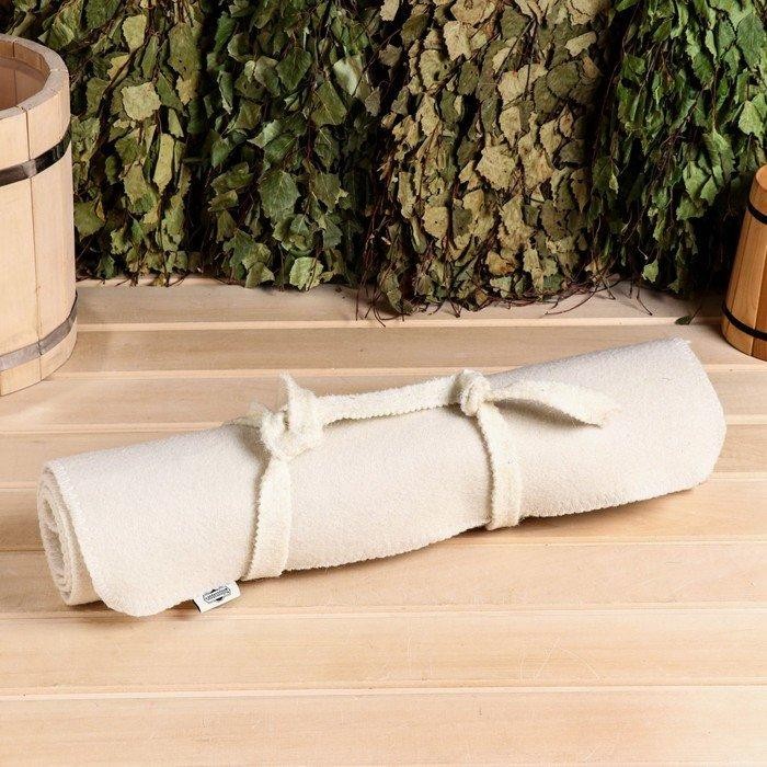 Лежак для бани светлый 150х50см