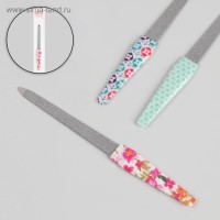 Пилка металлическая для ногтей, 15 см, МИКС