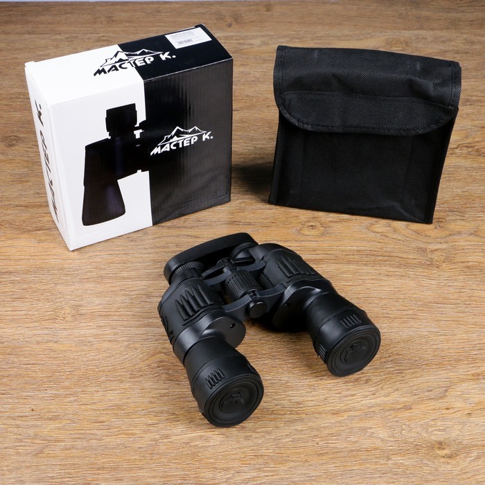 Бинокль 7×50 «Заповедник», с патронами на накладках и тубусах