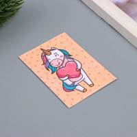 Открытка для выращивания «Арт Узор. Вырасти сам. Единорог» с семенами, 5×7 см