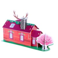 Конструктор из пенокартона 3D «Домик Феи», для девочек, 22 детали