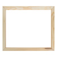 Рама для картин (зеркал) 40×50 см, профиль 37×18 мм, Emma, неокрашенное дерево (подходит для декорирования)
