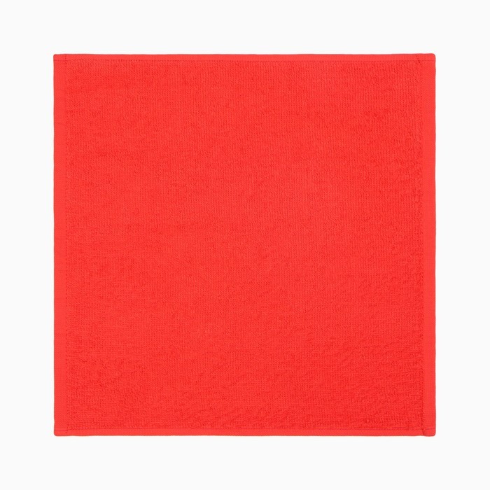 Полотенце махровое Этель "Дед Мороз" 30х30 см, 100% хл, 340 г/м2