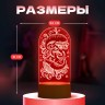Светильник "Кит" LED белый 8,5х9,5х16 см RISALUX