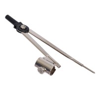 Циркуль металлический Calligrata, 100 мм (козья ножка), в пакете