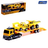 Машинка металлическая «Строительный автовоз», масштаб 1:64, МИКС