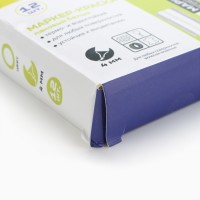 Маркер-краска, лаковый, наконечник пулевидный, 4 мм, белый, PRO Выбор