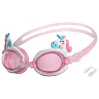 Очки для плавания детские «Единорог» + беруши, цвета микс