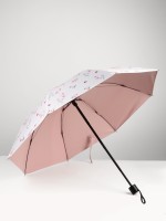Зонт механический «Цветы», 4 сложения, 8 спиц, R=48/56 см, d=96 см, МИКС