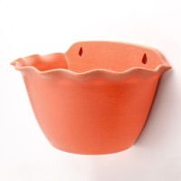 Кашпо для цветов настенное «Волна», 3 л, цвет МИКС