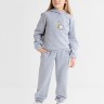 Костюм детский (худи, брюки) MINAKU: Exclusive print, цвет светло-серый меланж, рост 104 см
