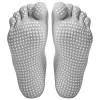 Носки для йоги прорезиненные, размер 36-38, цвета микс