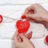Гирлянда, интерьерное украшение «Моей половинке», 7 штук, 7×7 см