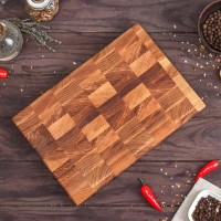 Доска разделочная Mаgistrо premium, торцевая ясень, 30×20×2,5 см