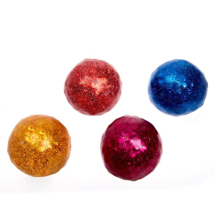 Мялка «Блеск», с гидрогелем, с блёстками, цвета МИКС