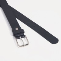 Ремень, ширина 3 см, винт, цвет чёрный