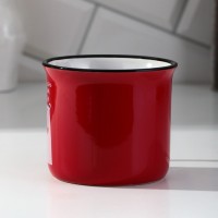 Кружка чайная керамическая «С добрым сердцем», 450 мл