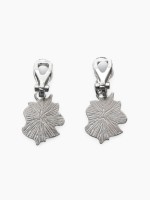 Серьги-клипсы детские «Выбражулька» единорог с кругом кристалл, цветные