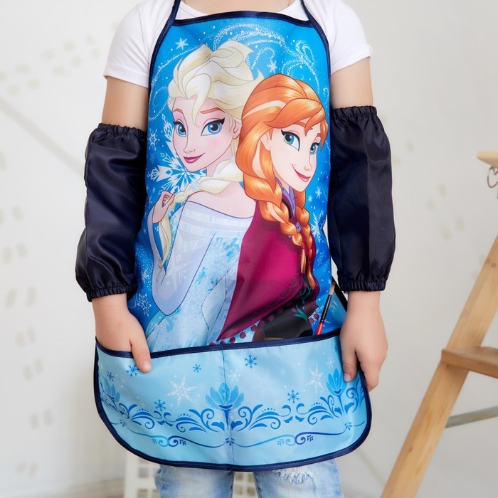Фартук с нарукавниками детский «Холодное сердце», 49×39 см Фартук с нарукавниками детский «Холодное сердце», 49×39 см
