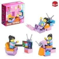 Конструктор «Гримёрка», 3 варианта сборки, 33 детали