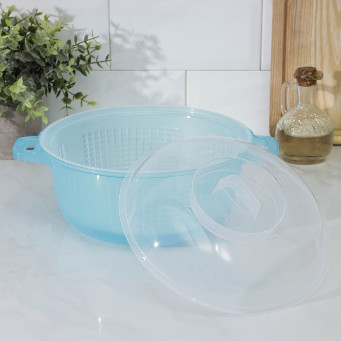 Пароварка для микроволновой печи «Маджико», 3 л, цвет МИКС