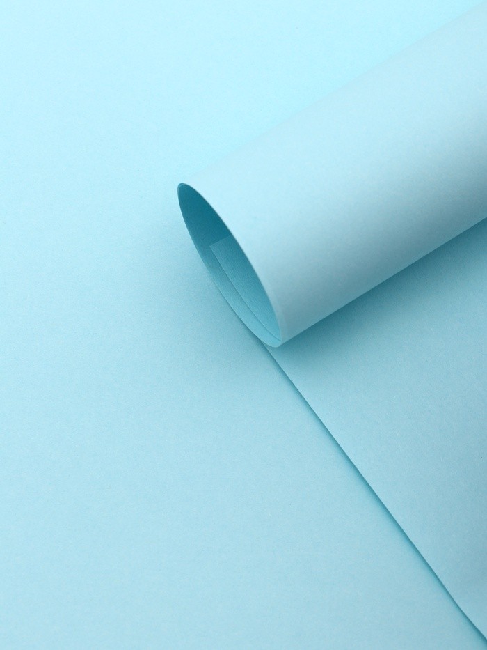 Бумага упаковочная крафт «Морская волна»,50×70 см