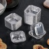 Набор форм для выпечки из фольги, 6×6×2 см, 50 шт