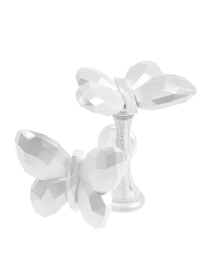 Держатель для штор CAPPIO KS037, белый, 2 шт.