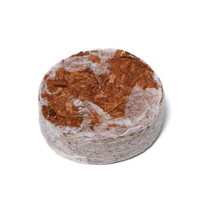 Таблетки кокосовые, для рассады, d = 3 см, с оболочкой, набор 6 шт., Greengo