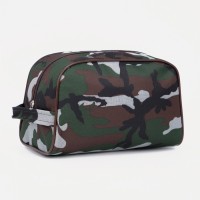 Косметичка на молнии, цвет камуфляж