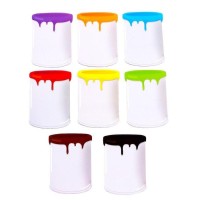 Магнитный набор «Цветные баночки»