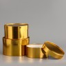 Набор подарочных коробок 3 в 1, завальцованные, золотой, 20×12 - 18×10 - 16×8 см