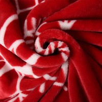 Плед LoveLife "Снежинки" 150*200 см,100% п/э, велсофт 280 гр/м2