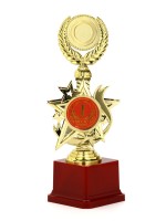 Кубок 192, 1 место, наградная фигура, золото, подставка пластик, 23 х 9 х 7.5 см