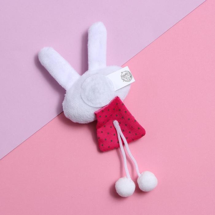 Магнит «Мамочке», зайка, 10 см.