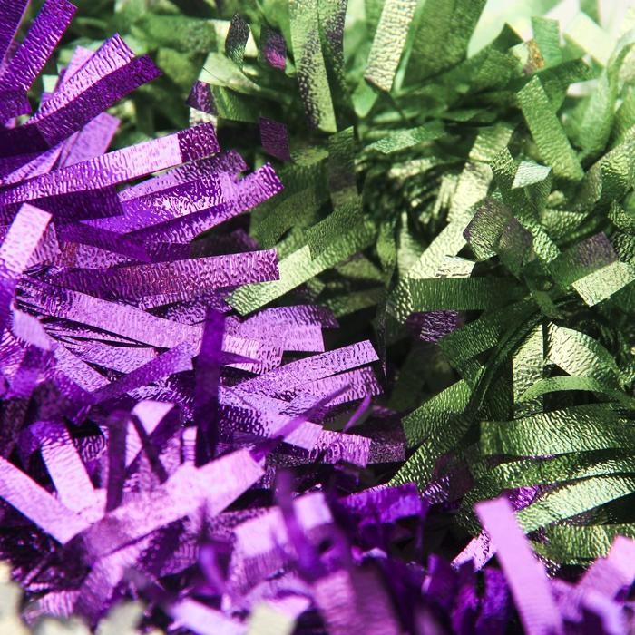 Мишура новогодняя «Зимнее волшебство. Мега», блеск, d-9 см, 200 см, МИКС