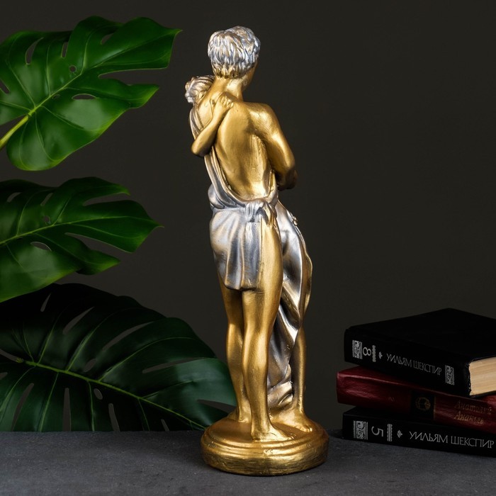 Фигура "Влюбленные" серебро, 13х15х44см Фигура "Влюбленные" серебро, 13х15х44см