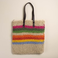 Сумка женская SL Home, ручное плетение, хлопок, длина ручек 28 см, 41×40 см