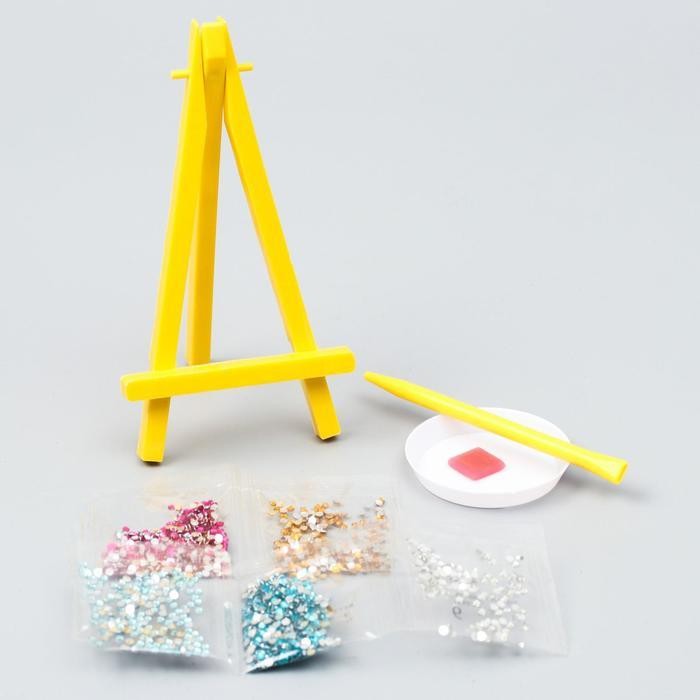 Алмазная мозаика с частичным заполнением для детей «София Прекрасная», 15 х 10 см